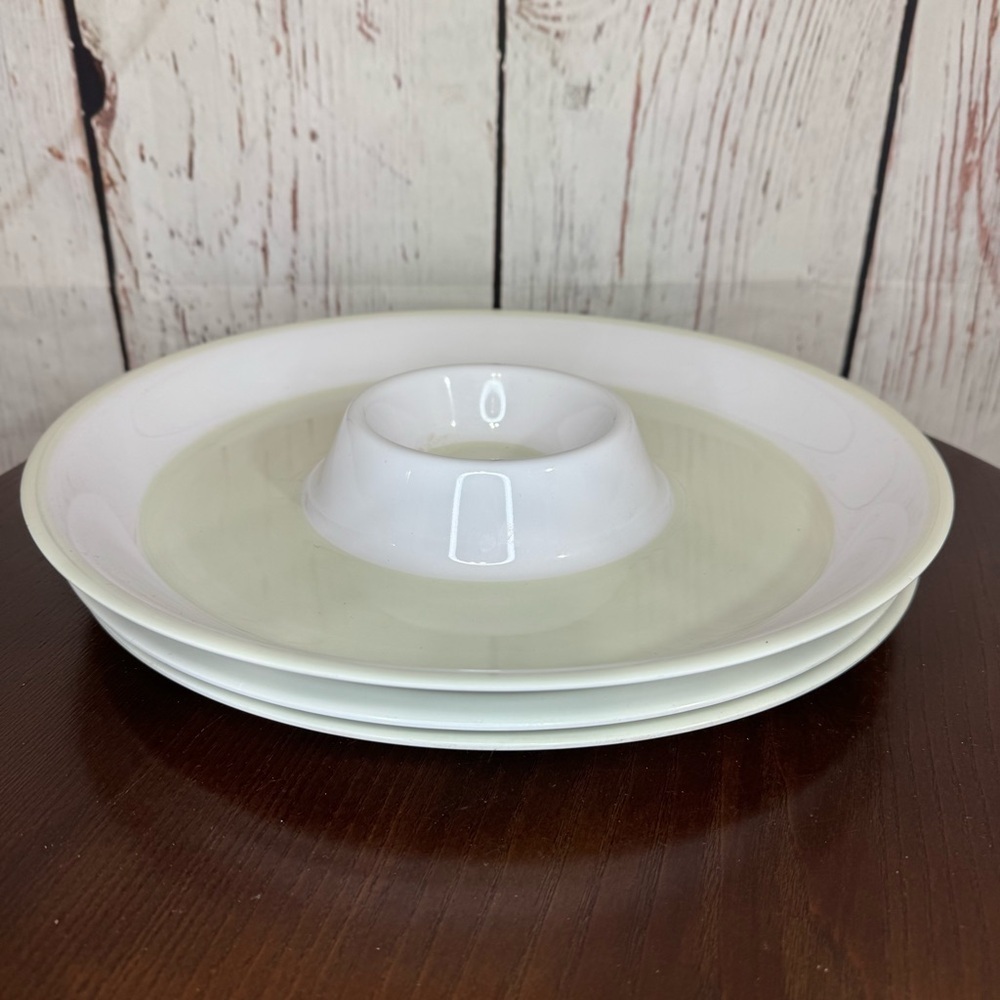 Chips & Salsa Melamine Serving Platters 2 Pieces - Picture 2 of 8
